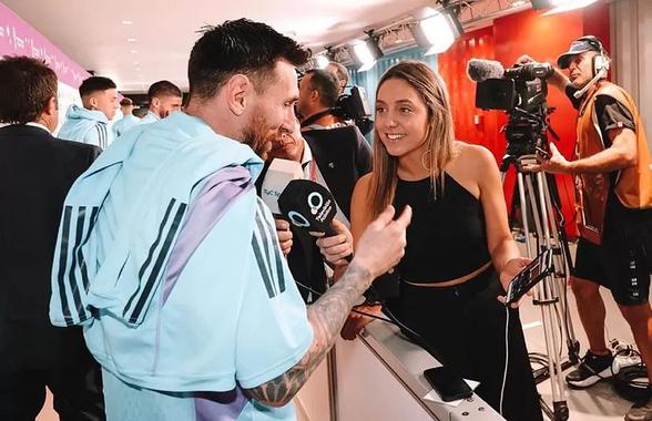 Leo Messi a întâlnit-o din nou pe presupusa amantă și n-a ezitat s-o îmbrățișeze: „Când mă uit la tine...”