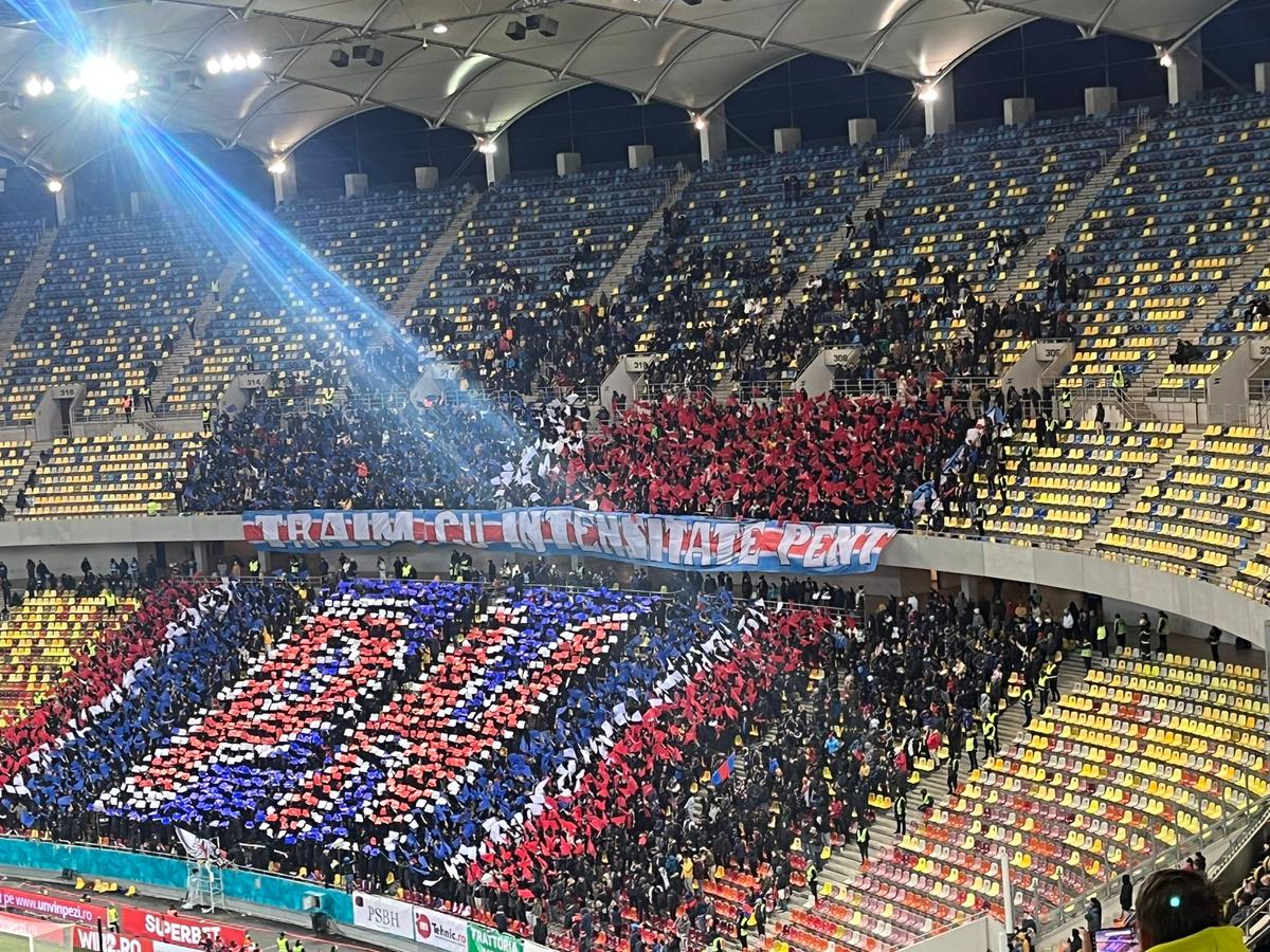 Dinamo - FCSB 1-0, coregrafiile celor două galerii - 26 noiembrie 2023