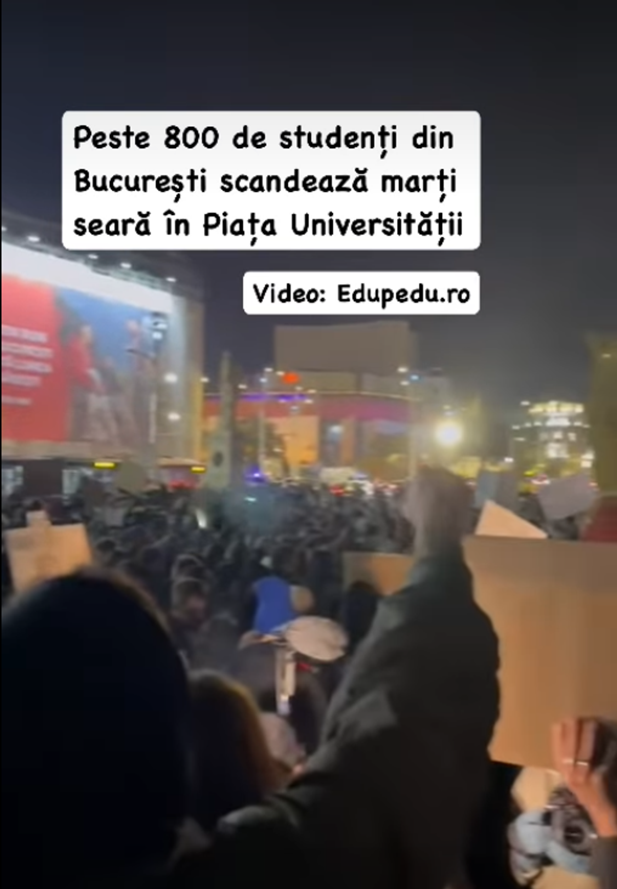 Proteste în București și în marile orașe din România împotriva lui Călin Georgescu