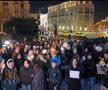 Protest în Iași / Foto: captură de ecran, Facebook: Alo, Iași
