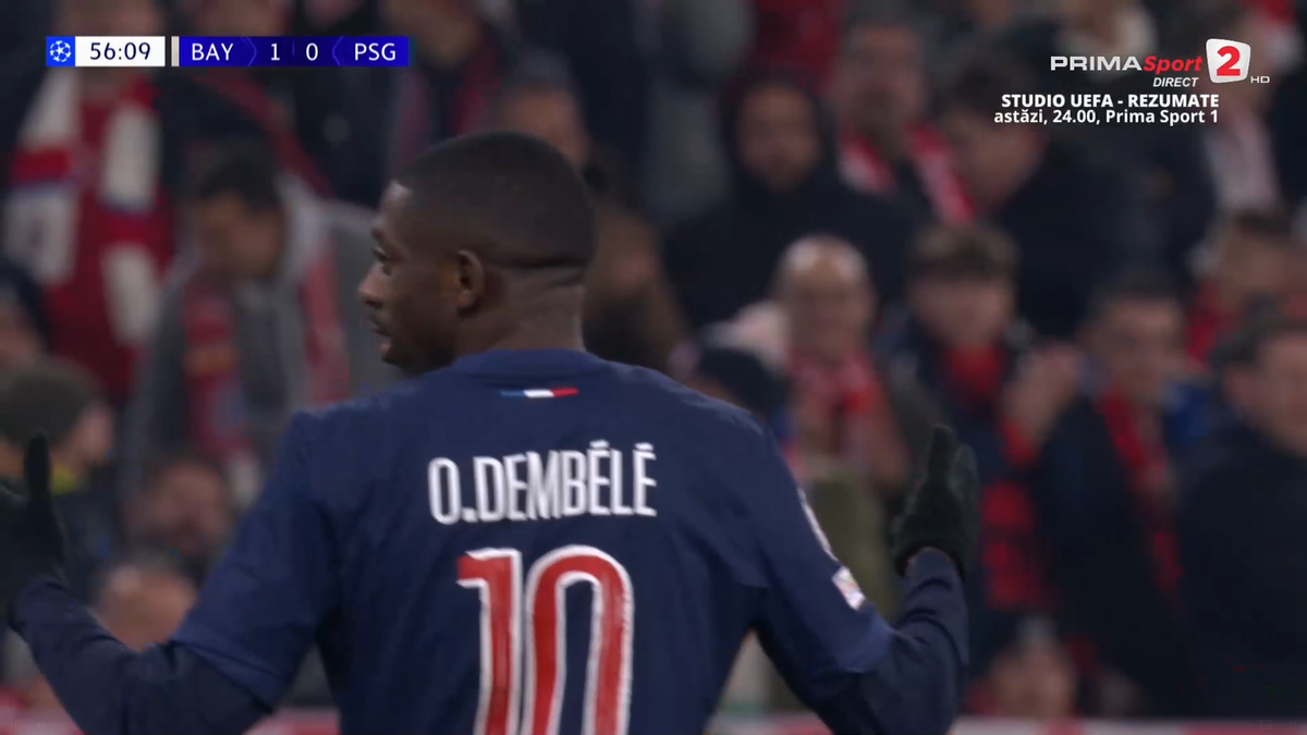 Bayern Munchen - PSG: nemții se puteau impune la un scor mai categoric » Istvan Kovacs a luat o decizie importantă