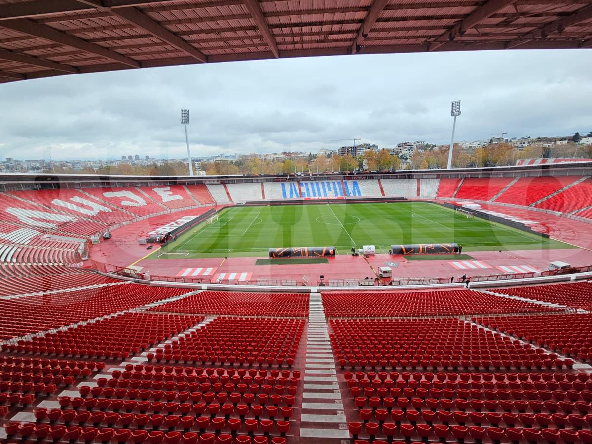 Marakana, stadionul Stelei Roșii Belgrad