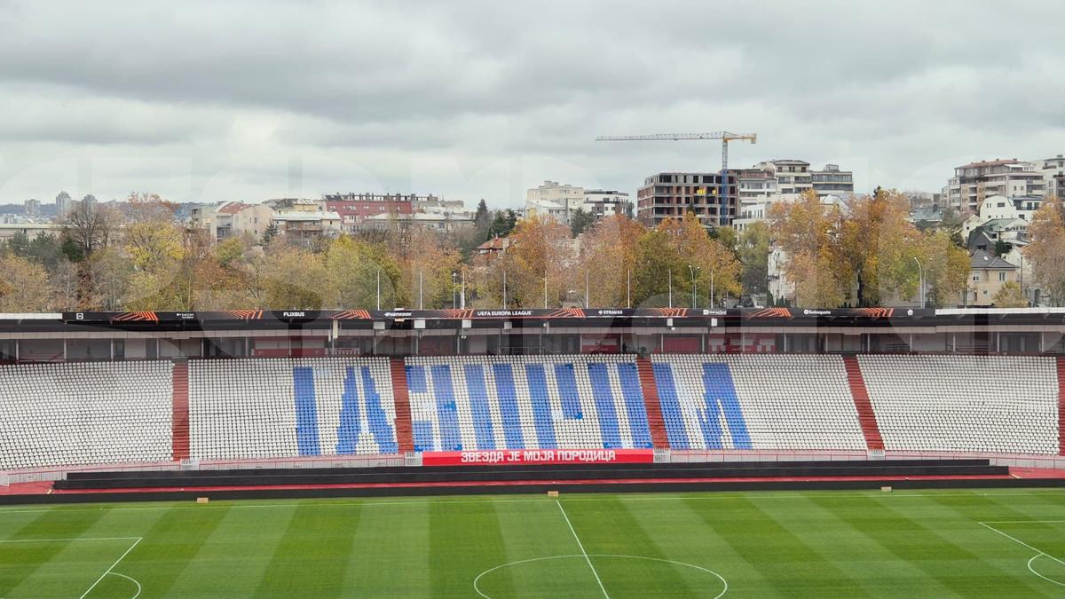 Marakana, stadionul Stelei Roșii Belgrad
