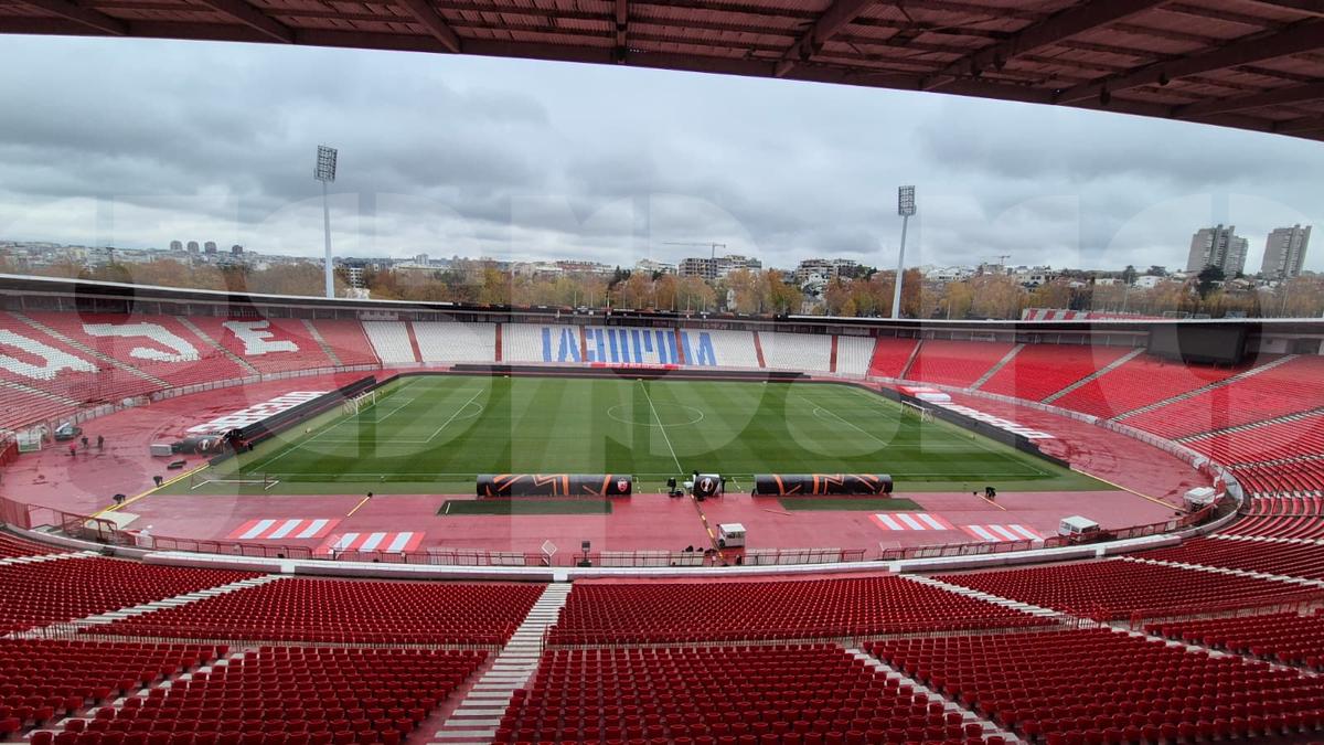 Marakana, stadionul Stelei Roșii Belgrad