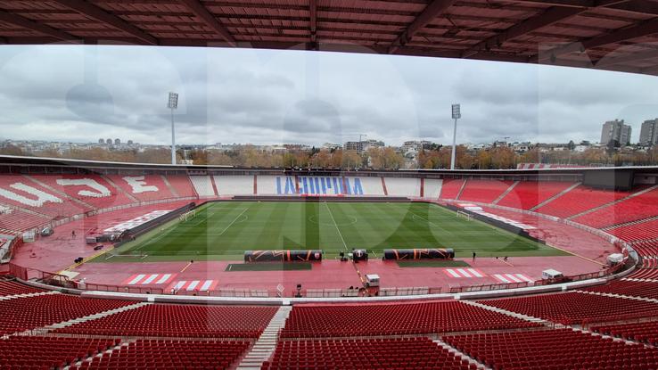 Marakana, stadionul Stelei Roșii Belgrad/ foto Cristi Preda (GSP)