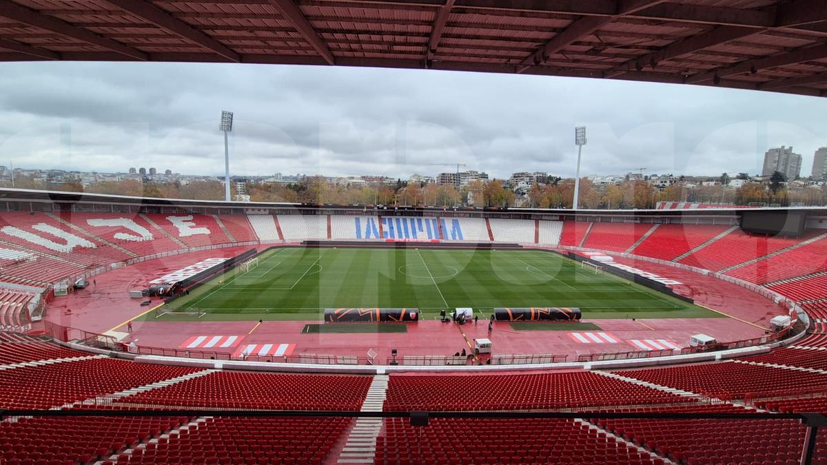Marakana, stadionul Stelei Roșii Belgrad