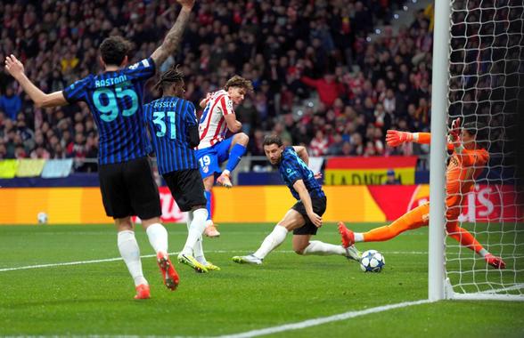 Final dramatic în Atletico Madrid - Inter » Duel decis de un gol marcat în prelungiri!