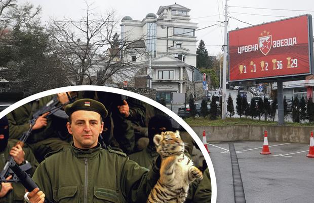 Trecutul din prezent! Palatul impunător al temutului Arkan este fix în fața intrării principale a „Marakanei”: „Vă recomand să nu vă apropiați prea mult!"