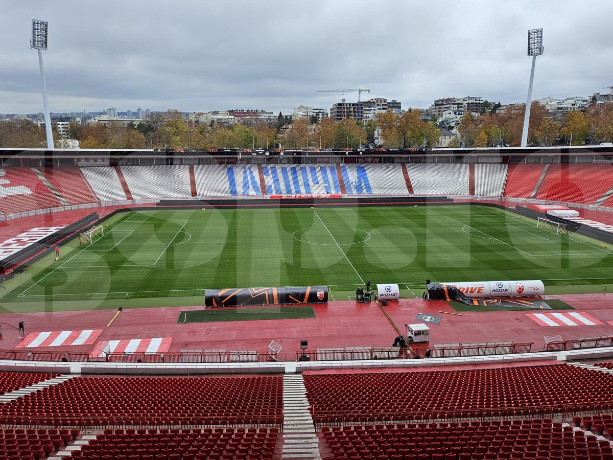 Marakana, stadionul Stelei Roșii Belgrad
