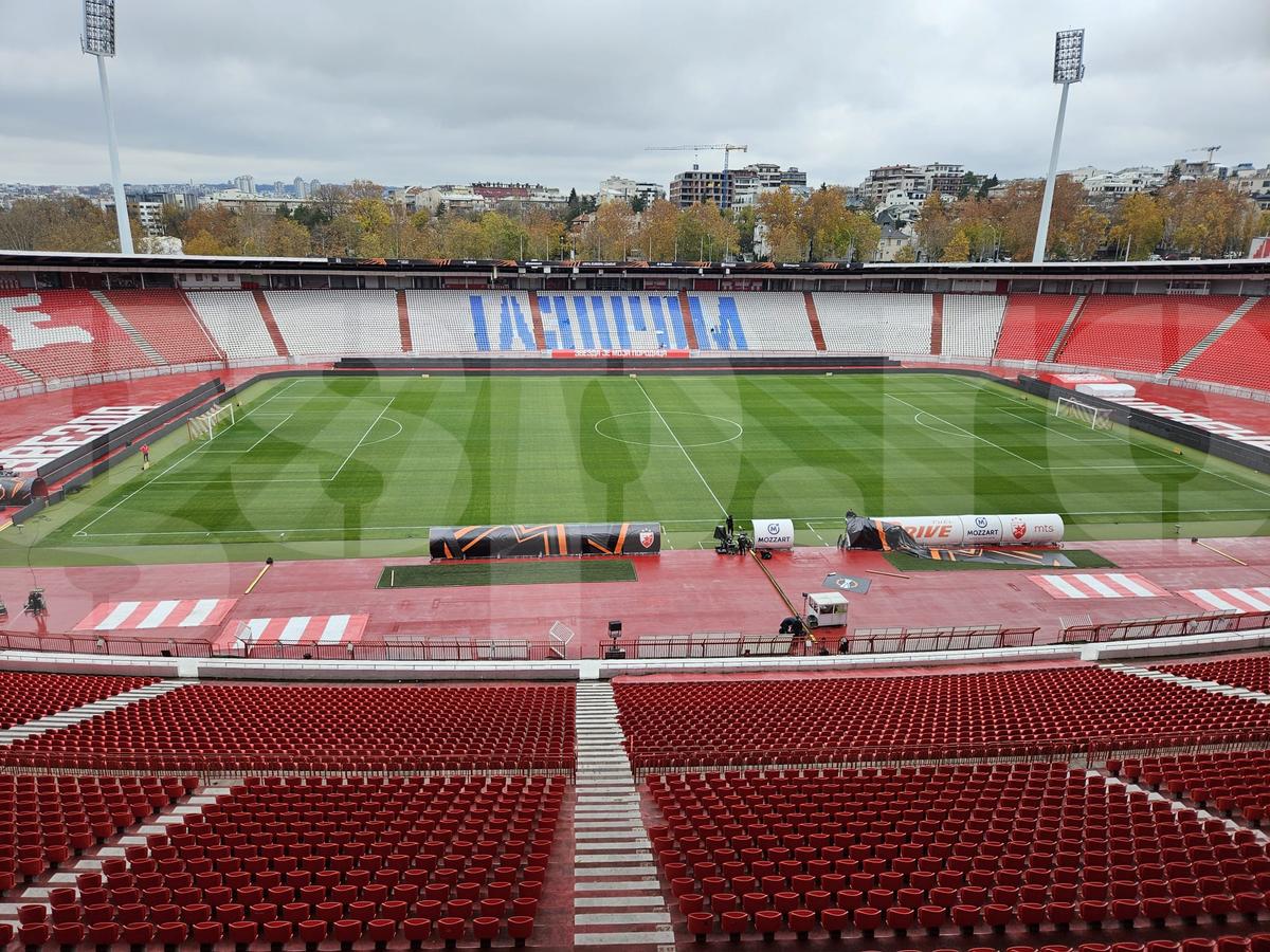 Marakana, stadionul Stelei Roșii Belgrad