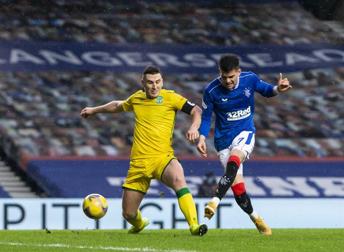 FOTO RANGERS - HIBERNIAN GOL IANIS HAGI 26.12.2020