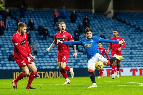 Ianis Hagi, în Rangers - St. Mirren // foto: Imago Images
