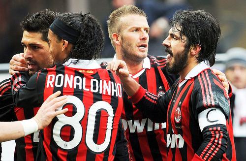 Gennaro Gattuso, alături de alte nume mari la AC Milan // foto: Guliver/gettyimages