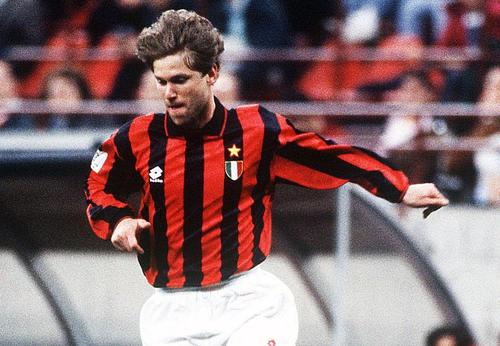 Florin Răducoiu, în tricoul lui AC Milan