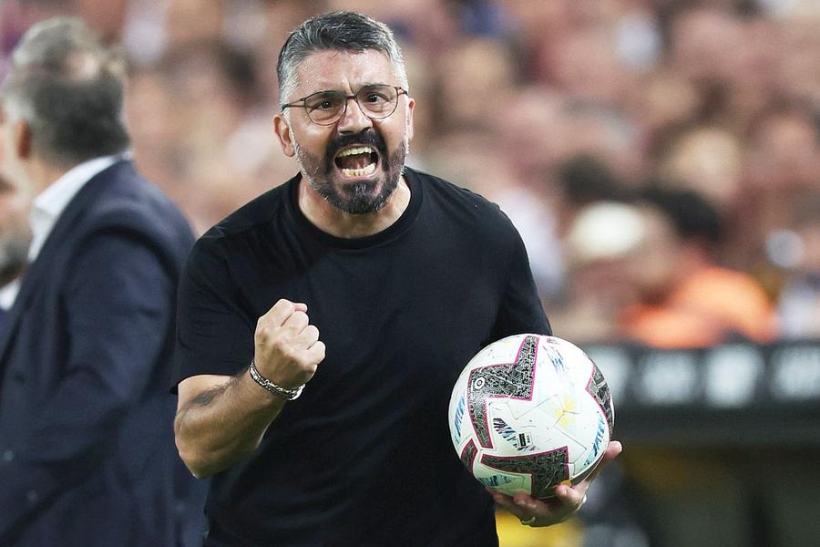 Gennaro Gattuso este antrenorul lui Hajduk Split de la 1 iulie 2024 / Foto: Imago Reacția neașteptată a lui Gennaro Gattuso după ce a pierdut primul loc» „E numai jumătate din cât ați scris!”