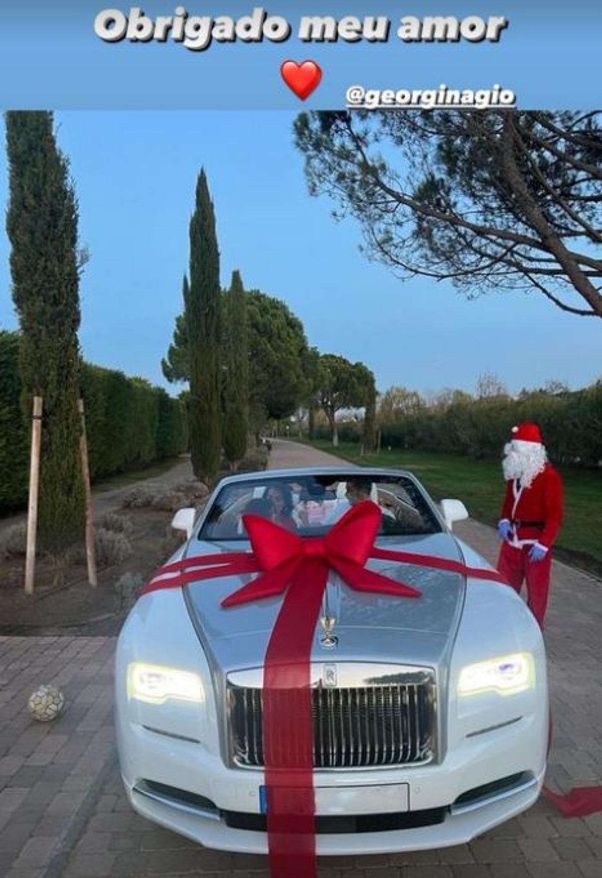 „Moșul” Georgina Rodriguez i-a adus lui Cristiano Ronaldo un cadou de peste 340.000 de dolari