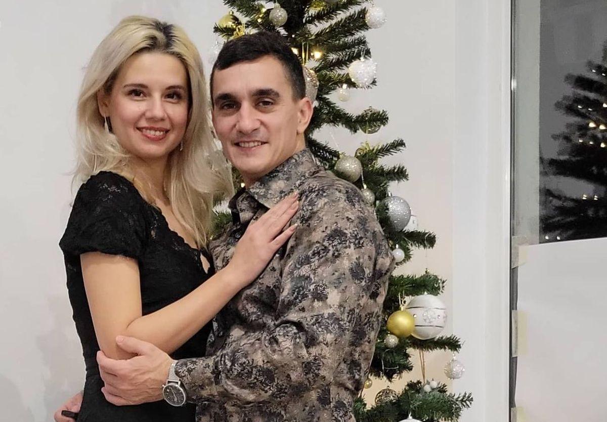 Marian Drăgulescu și iubita, Simona
