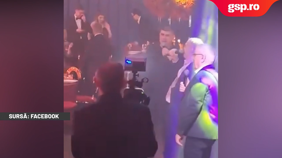 Gigi Becali, show la cununia lui Ianis Hagi