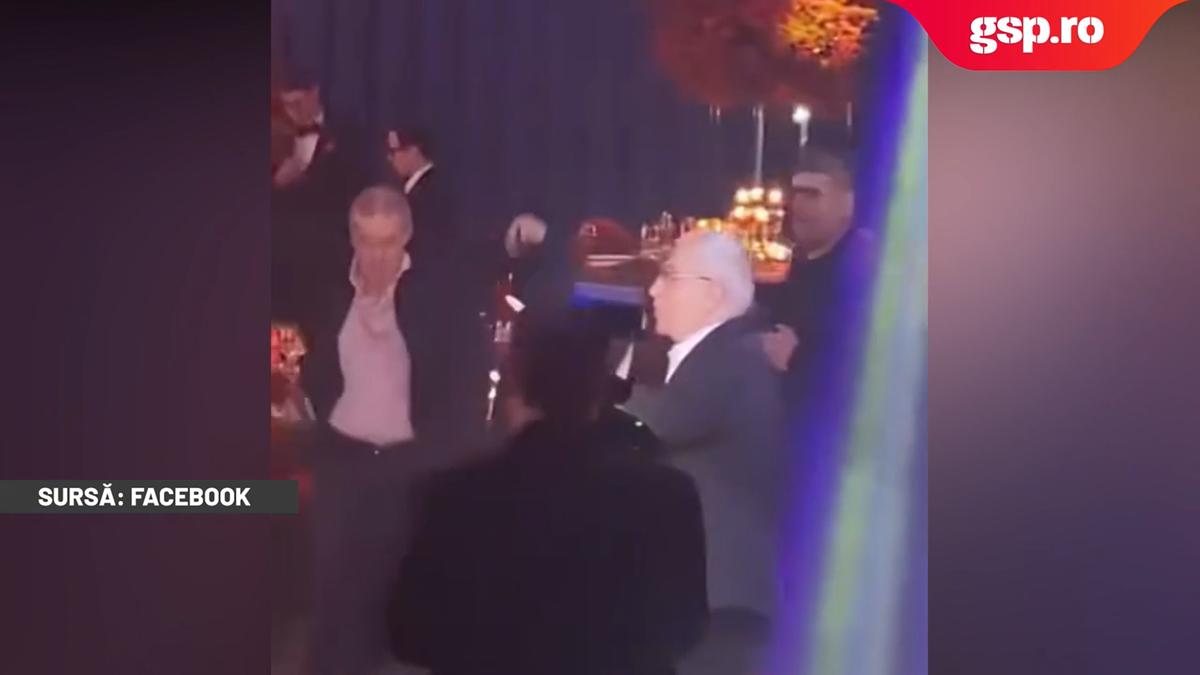 Gigi Becali, show la cununia lui Ianis Hagi