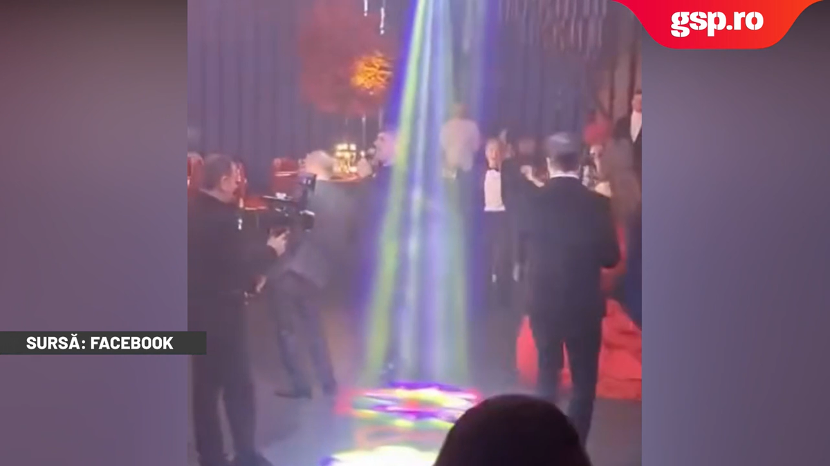Gigi Becali s-a dezlănțuit și a făcut show total la cununia lui Ianis Hagi » A luat microfonul și a cântat în mijlocul invitaților
