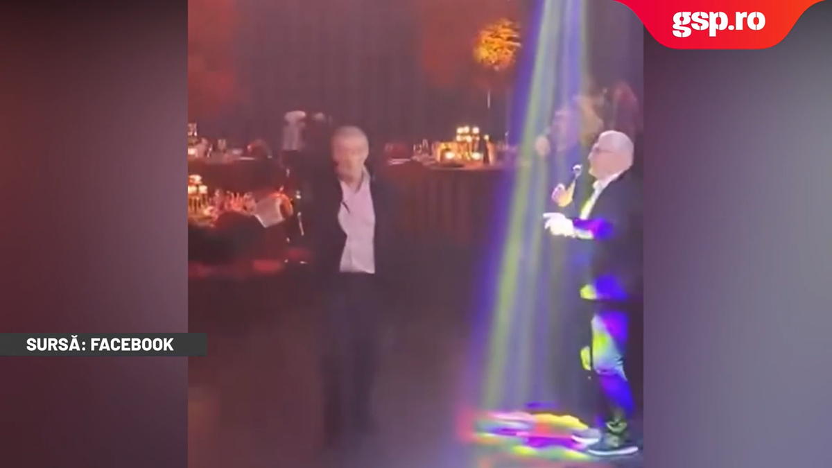 Gigi Becali s-a dezlănțuit și a făcut show total la cununia lui Ianis Hagi » A luat microfonul și a cântat în mijlocul invitaților