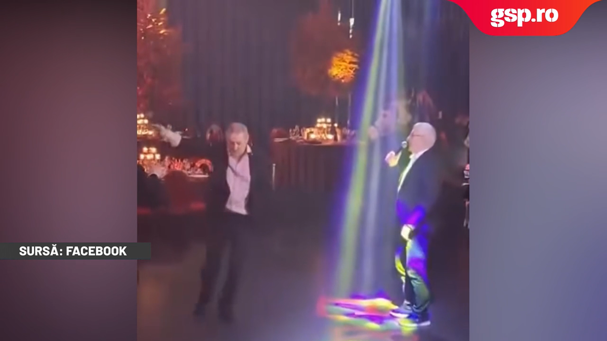 Gigi Becali s-a dezlănțuit și a făcut show total la cununia lui Ianis Hagi » A luat microfonul și a cântat în mijlocul invitaților