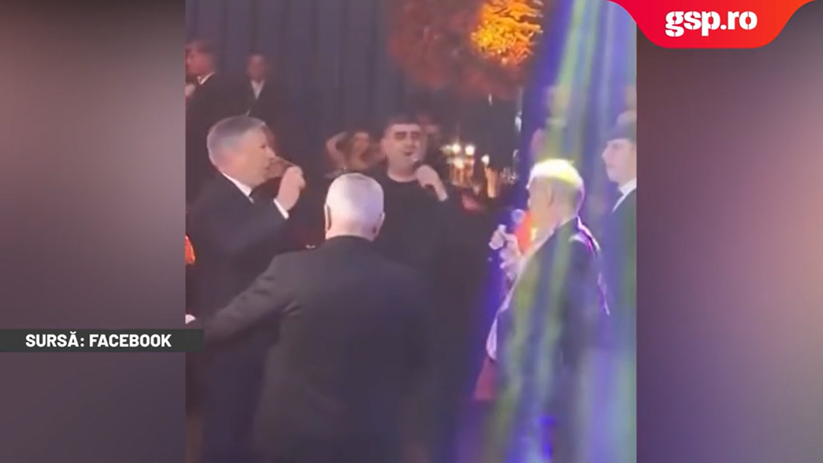 Gigi Becali s-a dezlănțuit și a făcut show total la cununia lui Ianis Hagi » A luat microfonul și a cântat în mijlocul invitaților