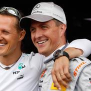 Michael și Ralf Schumacher în 2012, cu un an înainte de accident FOTO Imago Images