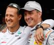 Michael și Ralf Schumacher în 2012, cu un an înainte de accident FOTO Imago Images