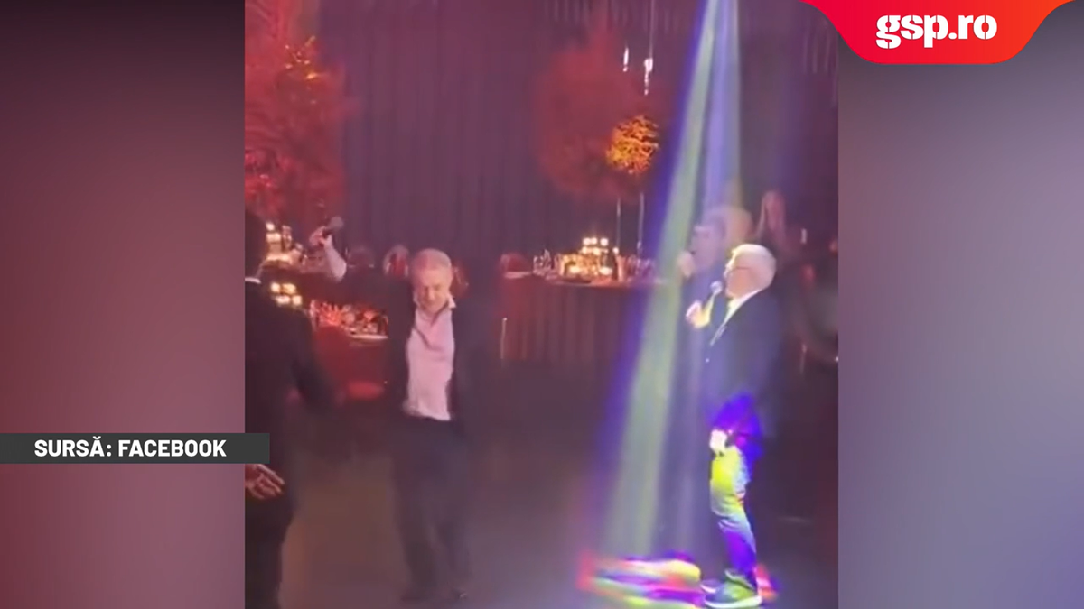 Gigi Becali, show la cununia lui Ianis Hagi