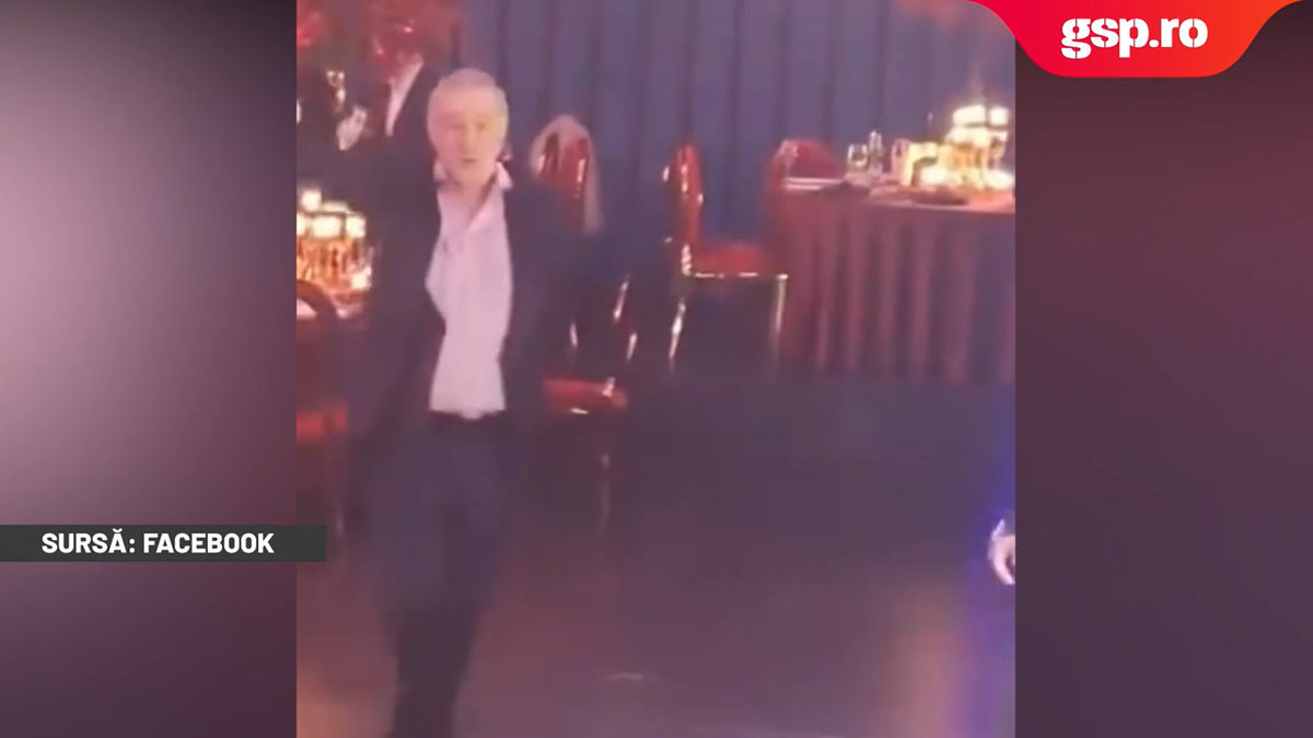 Gigi Becali, show la cununia lui Ianis Hagi