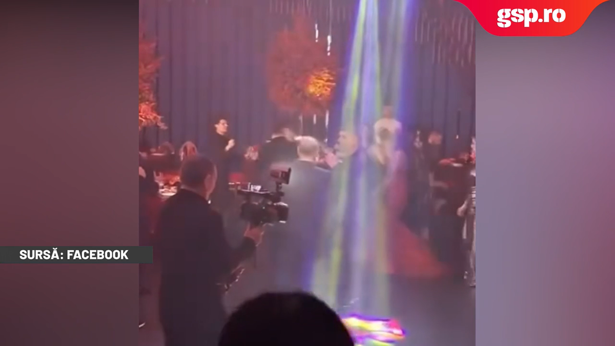 Gigi Becali s-a dezlănțuit și a făcut show total la cununia lui Ianis Hagi » A luat microfonul și a cântat în mijlocul invitaților