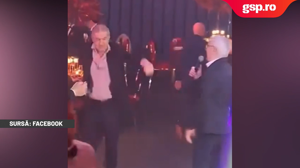 Gigi Becali, show la cununia lui Ianis Hagi