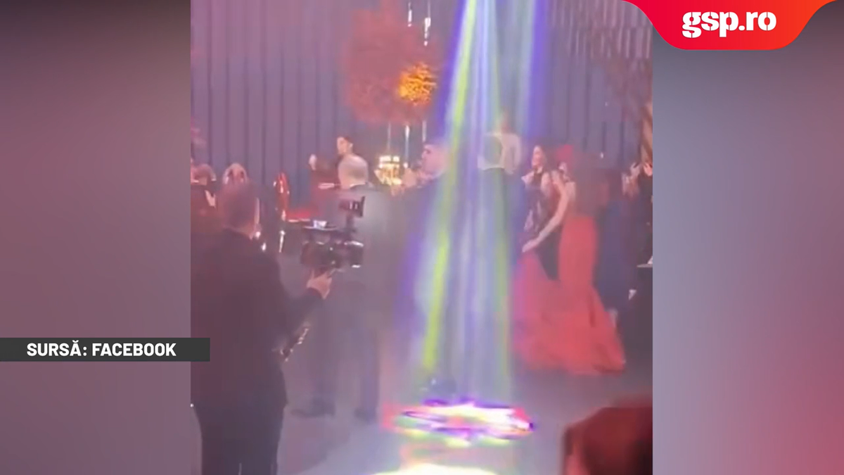 Gigi Becali, show la cununia lui Ianis Hagi