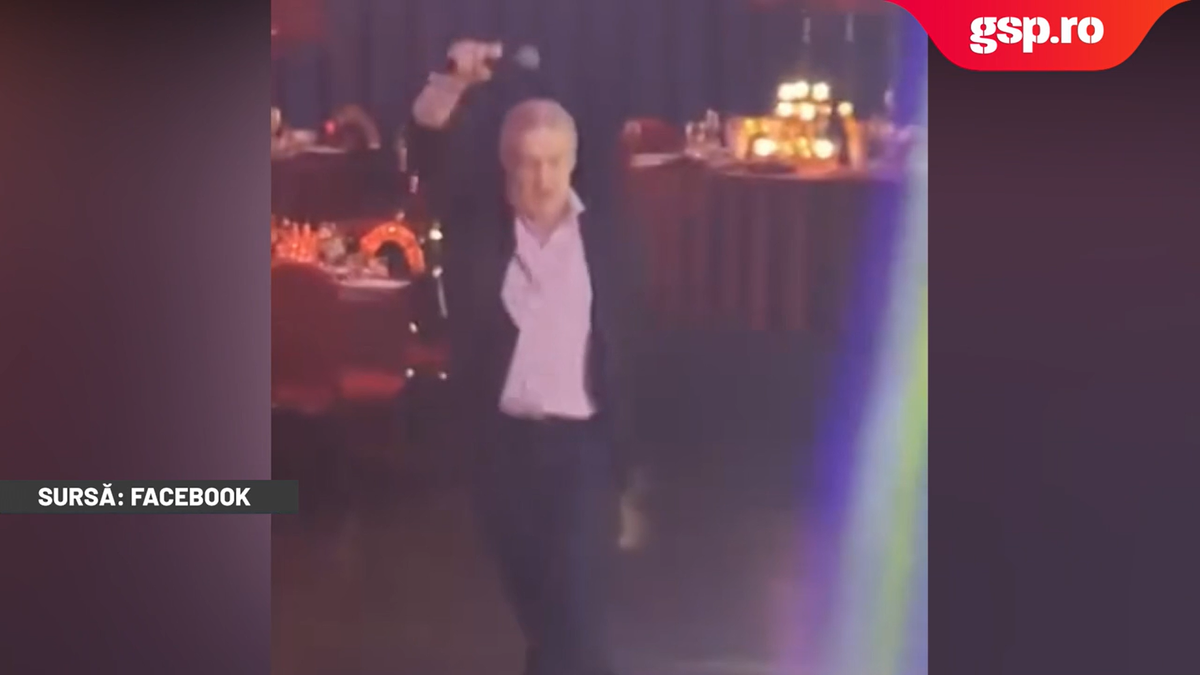 Gigi Becali, show la cununia lui Ianis Hagi