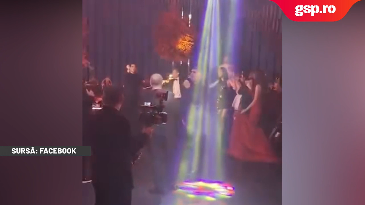 Gigi Becali s-a dezlănțuit și a făcut show total la cununia lui Ianis Hagi » A luat microfonul și a cântat în mijlocul invitaților