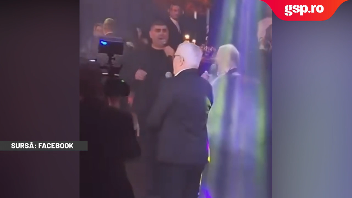 Gigi Becali s-a dezlănțuit și a făcut show total la cununia lui Ianis Hagi » A luat microfonul și a cântat în mijlocul invitaților