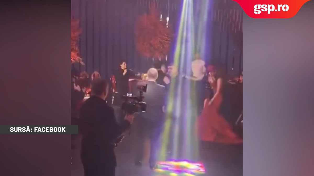 Gigi Becali, show la cununia lui Ianis Hagi