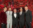 Ianis Hagi, Boban Nikolov, Gheorghe Hagi, Florinel Coman și Denis Drăguș