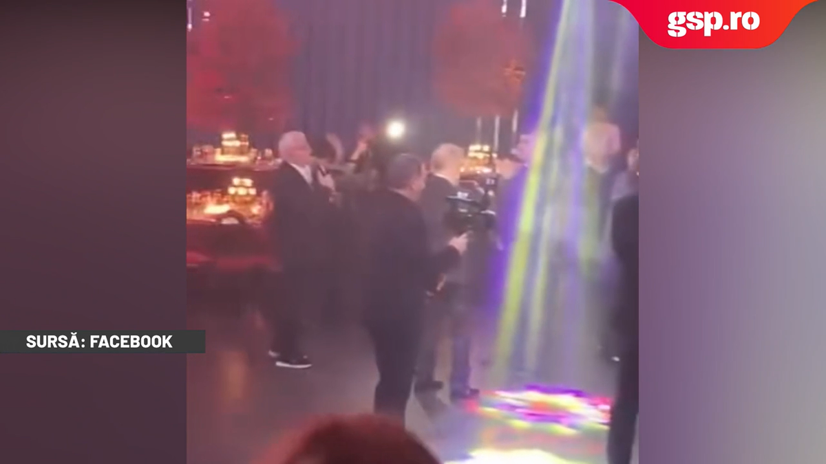 Gigi Becali s-a dezlănțuit și a făcut show total la cununia lui Ianis Hagi » A luat microfonul și a cântat în mijlocul invitaților