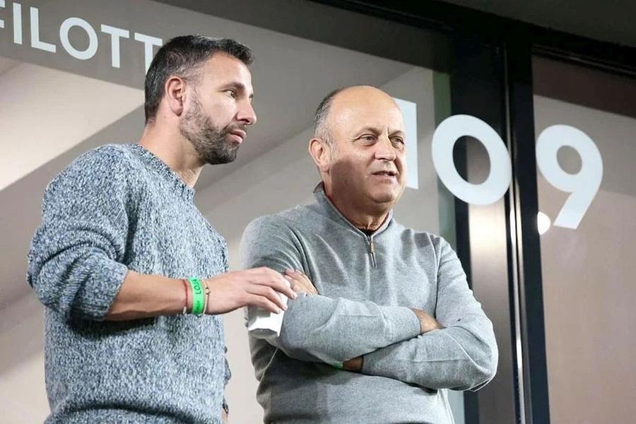 Răzvan Raț și Dan Șucu / Foto: Ionuț Iordache GSP Încă un român la Genoa, alături de Dan Șucu: „A fost ținut secret, se scrie istorie!”