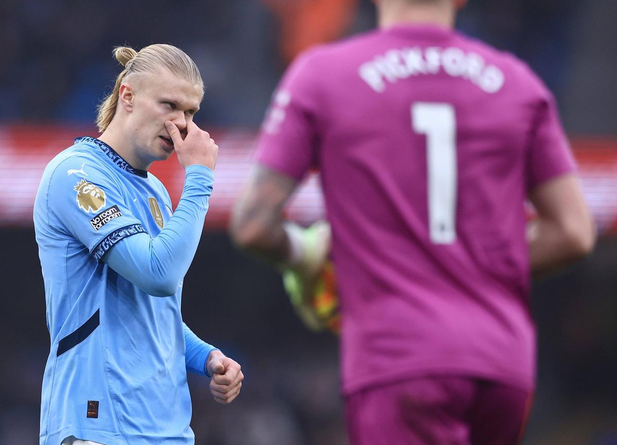 Uluitor! Ce avea scris Jordan Pickford pe sticla de apă, înainte să pareze penalty-ul lui Erling Haaland