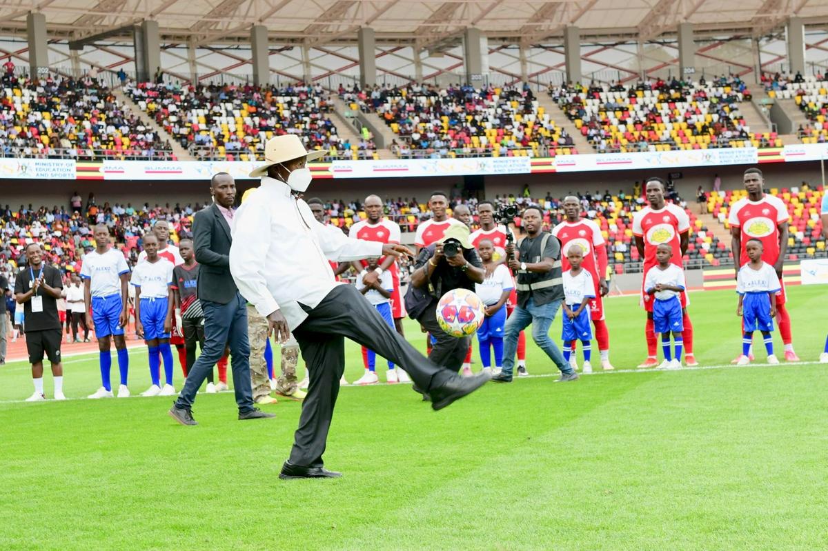 Stadionul Hoima City din Uganda. Foto: X.com