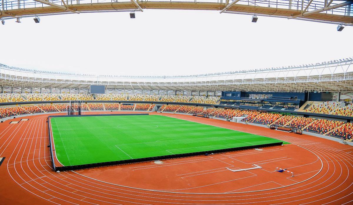 Stadionul Hoima City din Uganda. Foto: X.com