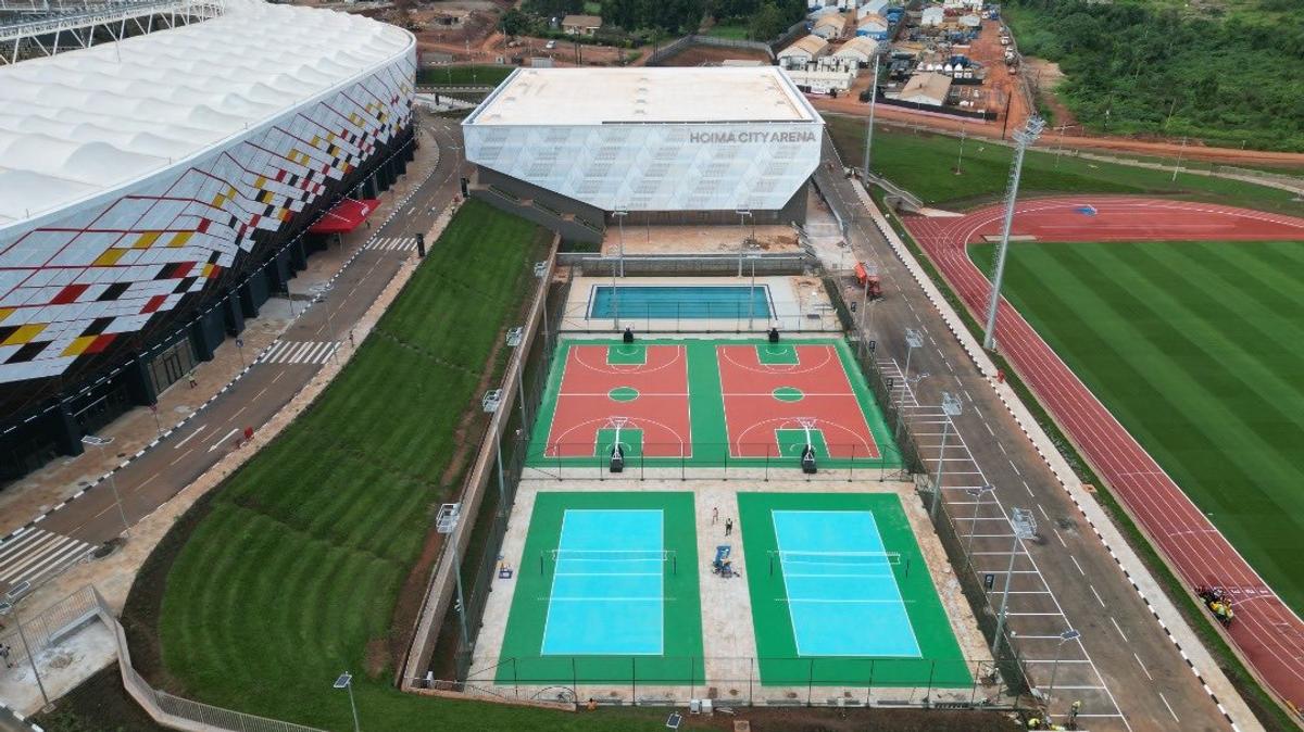Stadionul Hoima City din Uganda. Foto: X.com