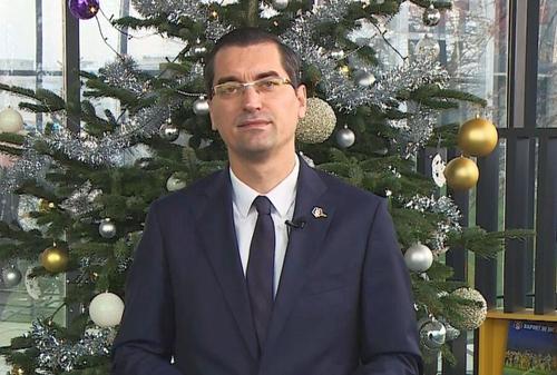 Mesajul președintelui FRF, Răzvan Burleanu, la finalul anului 2025 // foto: frf.ro