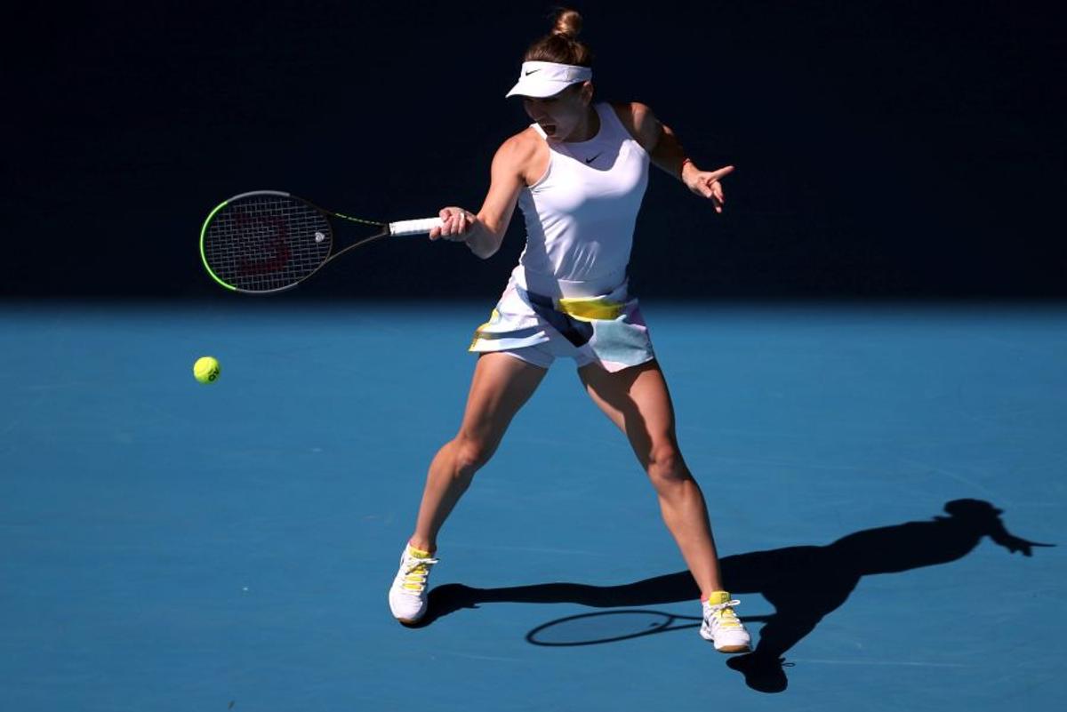 Simona Halep - Elise Mertens