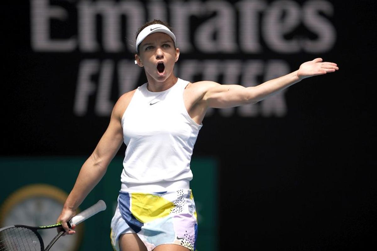 Simona Halep - Elise Mertens