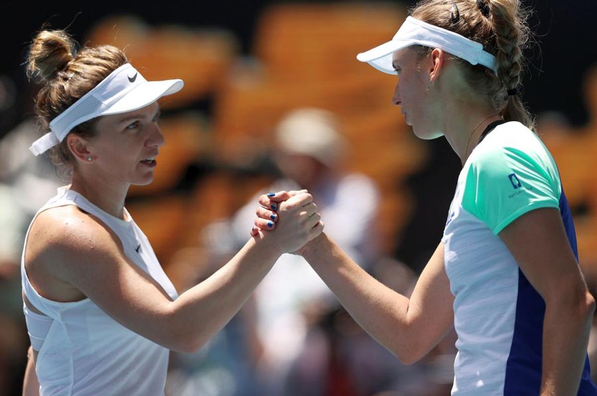 SIMONA HALEP - ELISE MERTENS 6-4, 6-4 // VIDEO Halep, prima reacție după calificarea în sferturi la Australian Open: „Câteodată o iau razna pe teren, dar am fost suficient de puternică pentru a câștiga”