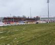 UPDATE / VIDEO. Suporterii și reprezentanții clubului Dinamo au curățat terenul de zăpadă » Cum arată gazonul